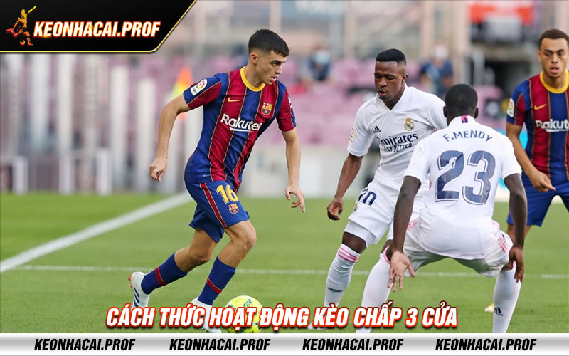 Cach thuc hoat dong keo chap 3 cua Cách thức hoạt động kèo chấp 3 cửa