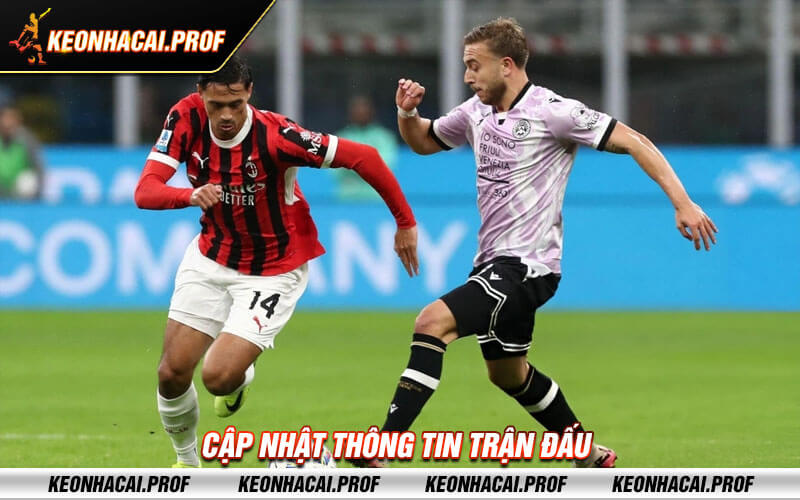 Cap nhat thong tin tran dau Cập nhật thông tin trận đấu