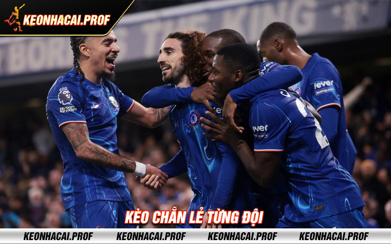 Keo chan le tung doi Kèo chẵn lẻ từng đội