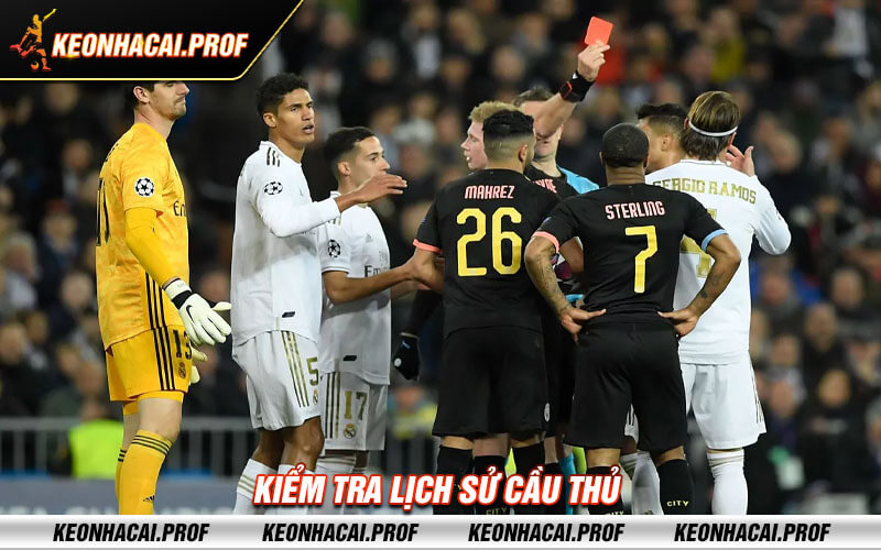 Kiem tra lich su cau thu Kiểm tra lịch sử cầu thủ