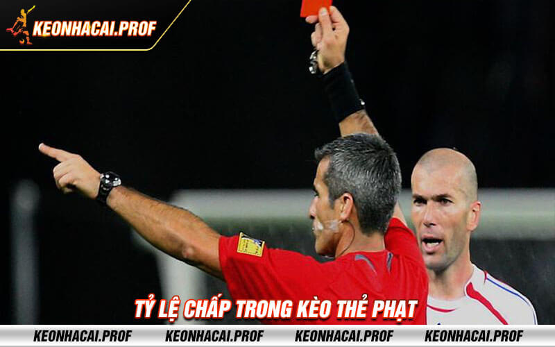 Ty le chap trong keo the phat Tỷ lệ chấp trong kèo thẻ phạt