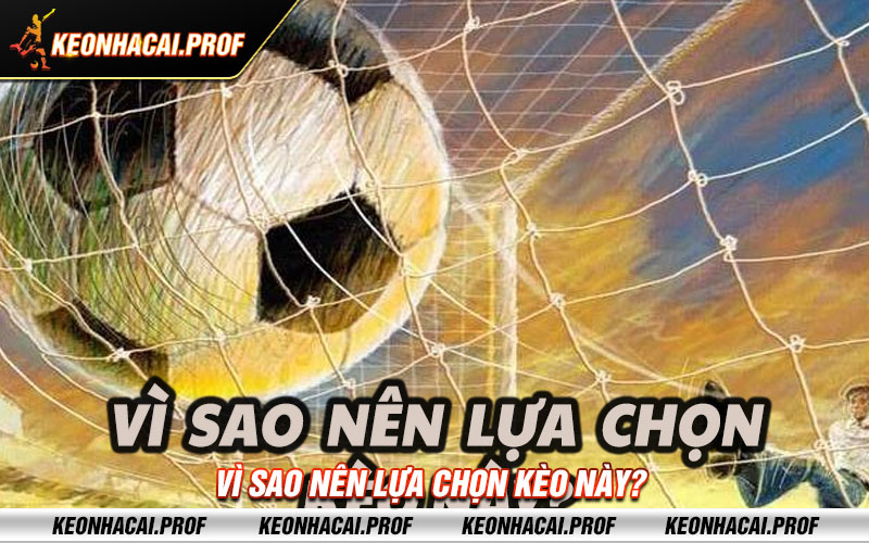 Vi sao nen lua chon keo nay Vì sao nên lựa chọn kèo này?